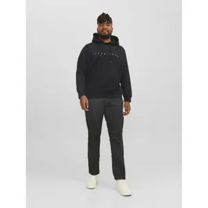Hooded sweatshirt large size Jack & Jones Jjestar image-3