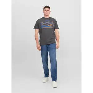 Large round-neck T-shirt Jack & Jones Logo 2 image-1