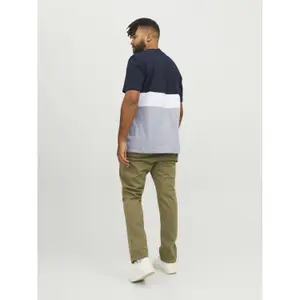 T-shirt grande Jack & Jones Reid Blocking image-4