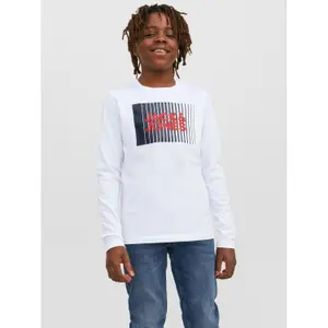 Children's long-sleeved round-neck T-shirt Jack & Jones Corp Logo Play image-1