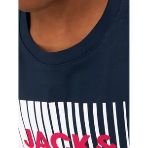 Children's long-sleeved round-neck T-shirt Jack & Jones Corp Logo Play image-6