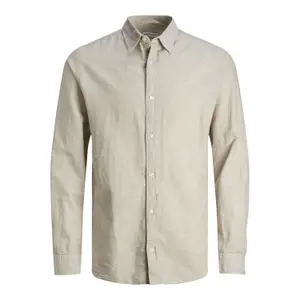 Long sleeve linen shirt child Jack & Jones image-0
