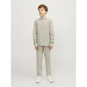Long sleeve linen shirt child Jack & Jones image-2