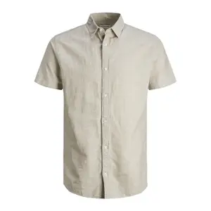 Mixed linen shirt child Jack & Jones image-0