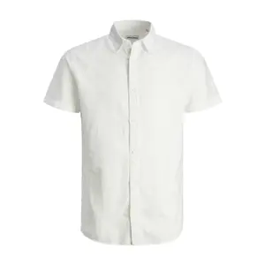 Mixed linen shirt child Jack & Jones image-0