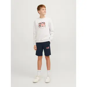 Children's fleece shorts Jack & Jones Logo image-2