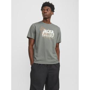 T-Shirt Jack & Jones Map Logo image-1