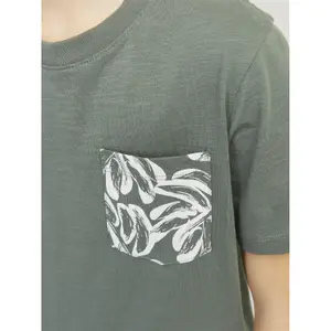 T-shirt with child's pocket Jack & Jones Lafayette image-5