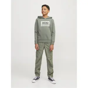 Printed hooded sweatshirt for kids Jack & Jones Logan image-2