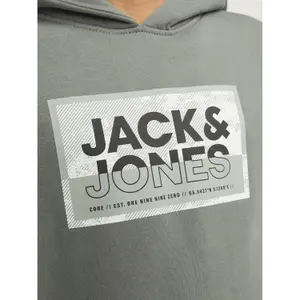 Printed hooded sweatshirt for kids Jack & Jones Logan image-4