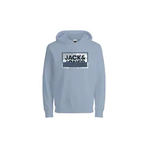 Printed hooded sweatshirt for kids Jack & Jones Logan image-0