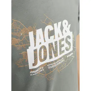 Kid's T-shirt Jack & Jones Map Logo image-4