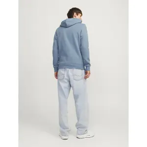 Sweatshirt à capuche 2 col avec logo Jack & Jones image-3