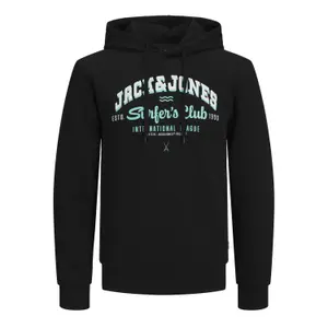 2-neck hooded sweatshirt with logo Jack & Jones image-0