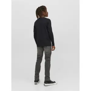 T-shirt round neck long sleeves child Jack & Jones Corp Logo Play image-3