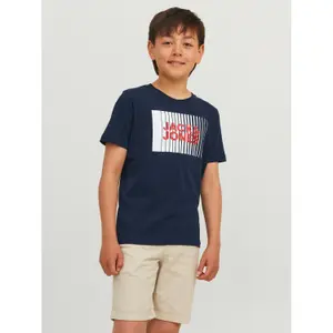 T-shirt col rond enfant Jack & Jones Corp Logo Play image-1