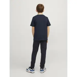 T-shirt round neck child Jack & Jones Logo image-3