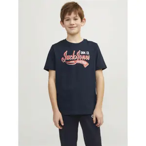 T-shirt round neck child Jack & Jones Logo image-1
