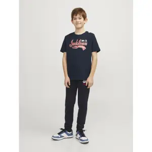 T-shirt round neck child Jack & Jones Logo image-2