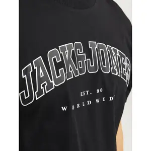 Camiseta de cuello redondo Jack & Jones Ecaleb Varsity image-5