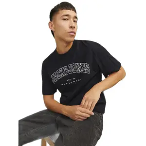 Camiseta de cuello redondo Jack & Jones Ecaleb Varsity image-4