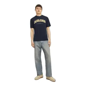 Camiseta de cuello redondo Jack & Jones Ecaleb Varsity image-1