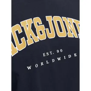 Camiseta de cuello redondo Jack & Jones Ecaleb Varsity image-5