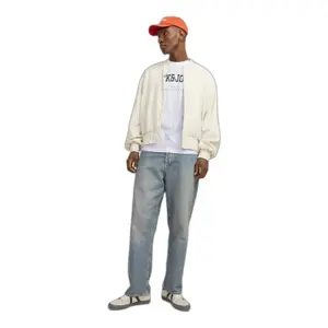 Camiseta de cuello redondo Jack & Jones Ecaleb Varsity image-3