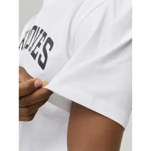 Camiseta de cuello redondo Jack & Jones Ecaleb Varsity image-5