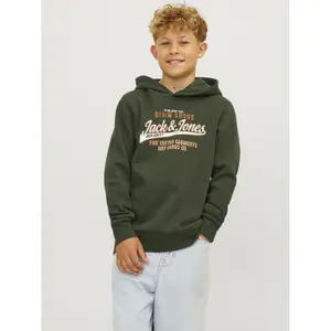 Children's hoodie sweatshirt with logo Jack & Jones image-2