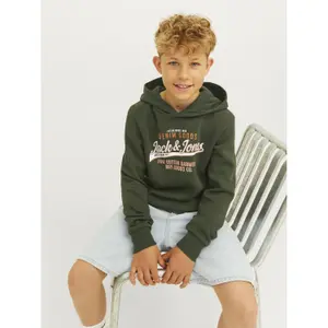 Children's hoodie sweatshirt with logo Jack & Jones image-6