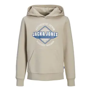 Hooded sweatshirt with children's logo collar Jack & Jones image-0