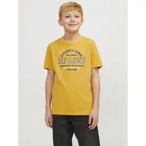 2-neck logo T-shirt for kids Jack & Jones image-2