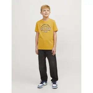 2-neck logo T-shirt for kids Jack & Jones image-3