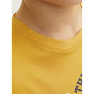 2-neck logo T-shirt for kids Jack & Jones image-4