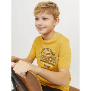 2-neck logo T-shirt for kids Jack & Jones image-6