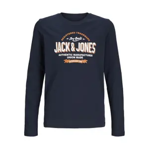 Long-sleeved T-shirt with children's logo Jack & Jones image-0