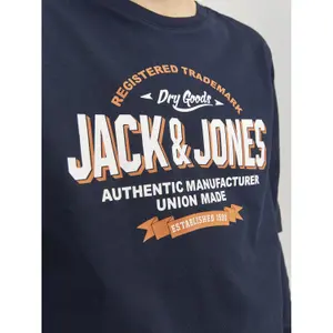 Long-sleeved T-shirt with children's logo Jack & Jones image-4