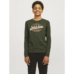 Long-sleeved T-shirt with children's logo Jack & Jones image-2