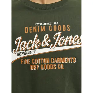 Long-sleeved T-shirt with children's logo Jack & Jones image-5