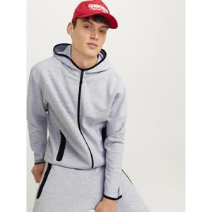 Zip-up hooded sweatshirt Jack & Jones Fusion image-2