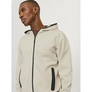 Zip-up hooded sweatshirt Jack & Jones Fusion image-4