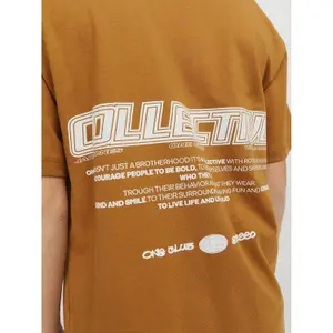 Children's loose-fitting T-shirt Jack & Jones Collect EDT image-4