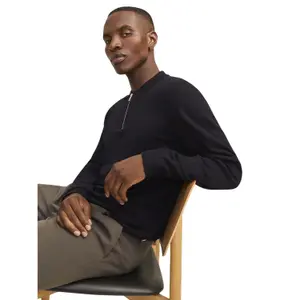 Langærmet strikket poloshirt Jack & Jones Emil image-4