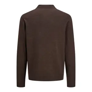 Long sleeve 1/2 zip polo knit Jack & Jones Emil image-3