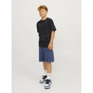 Loose-fitting cotton T-shirt for kids Jack & Jones Key image-3
