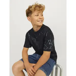 Loose-fitting cotton T-shirt for kids Jack & Jones Key image-6