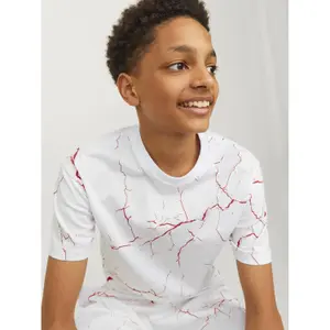 Loose-fitting cotton T-shirt for kids Jack & Jones Key image-4