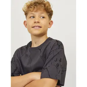 Loose-fitting cotton T-shirt for kids Jack & Jones Key image-6