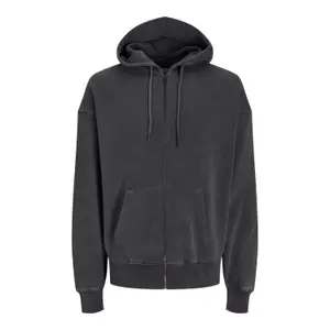 Sudadera con capucha y cremallera Jack & Jones Charge Faded image-0